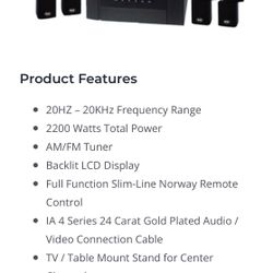 Brooks Audio Surround Sound System
