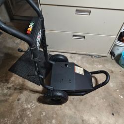 Small cart for pressure washer