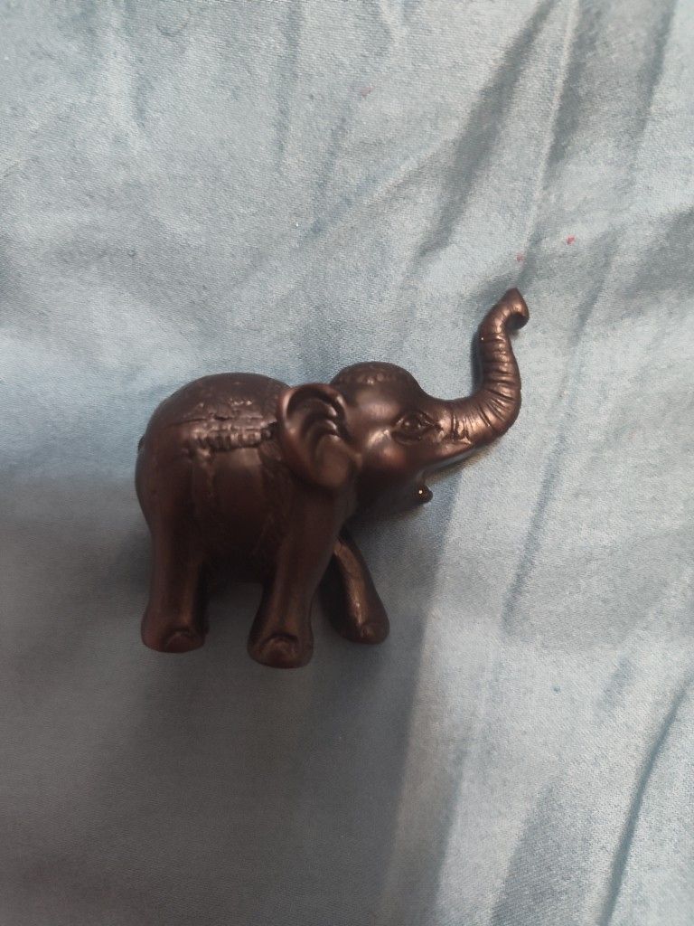 Baby Elephant Figure Resin