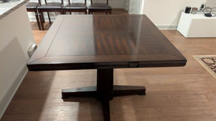 Dining table and chairs