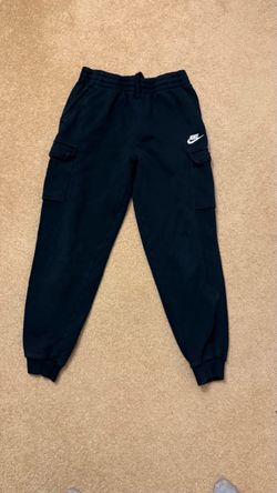Nike Black Cargo Jogger Sweatpants kids
