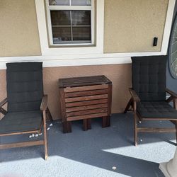 PATIO CHAIRS 