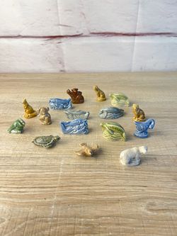 Wade England Rose Tea Animal Figurine Lot 16pc Endangered