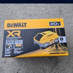 Dewalt 20v Powerpack Battery 8.0 Ah XR Brand New