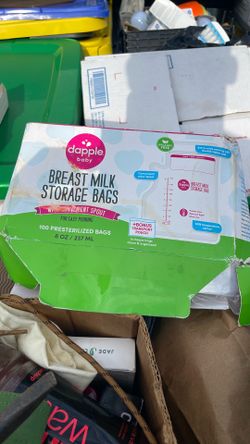 Free breast milk storage bags