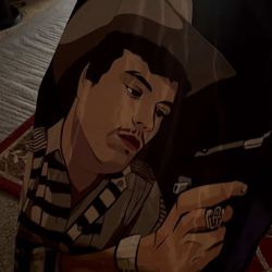 Chalino Sanchez Barber Cape  