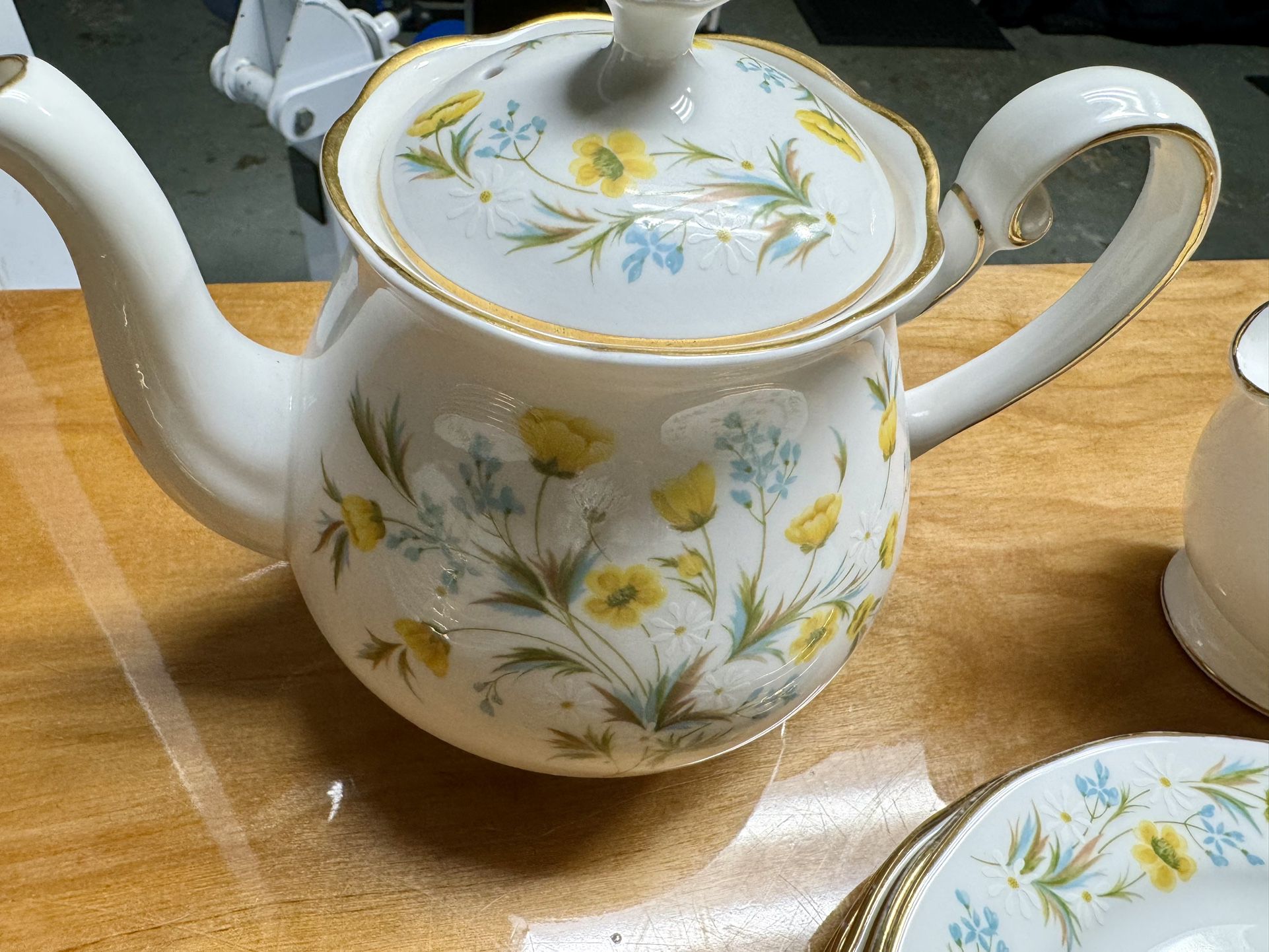 Colclough bone china tea set