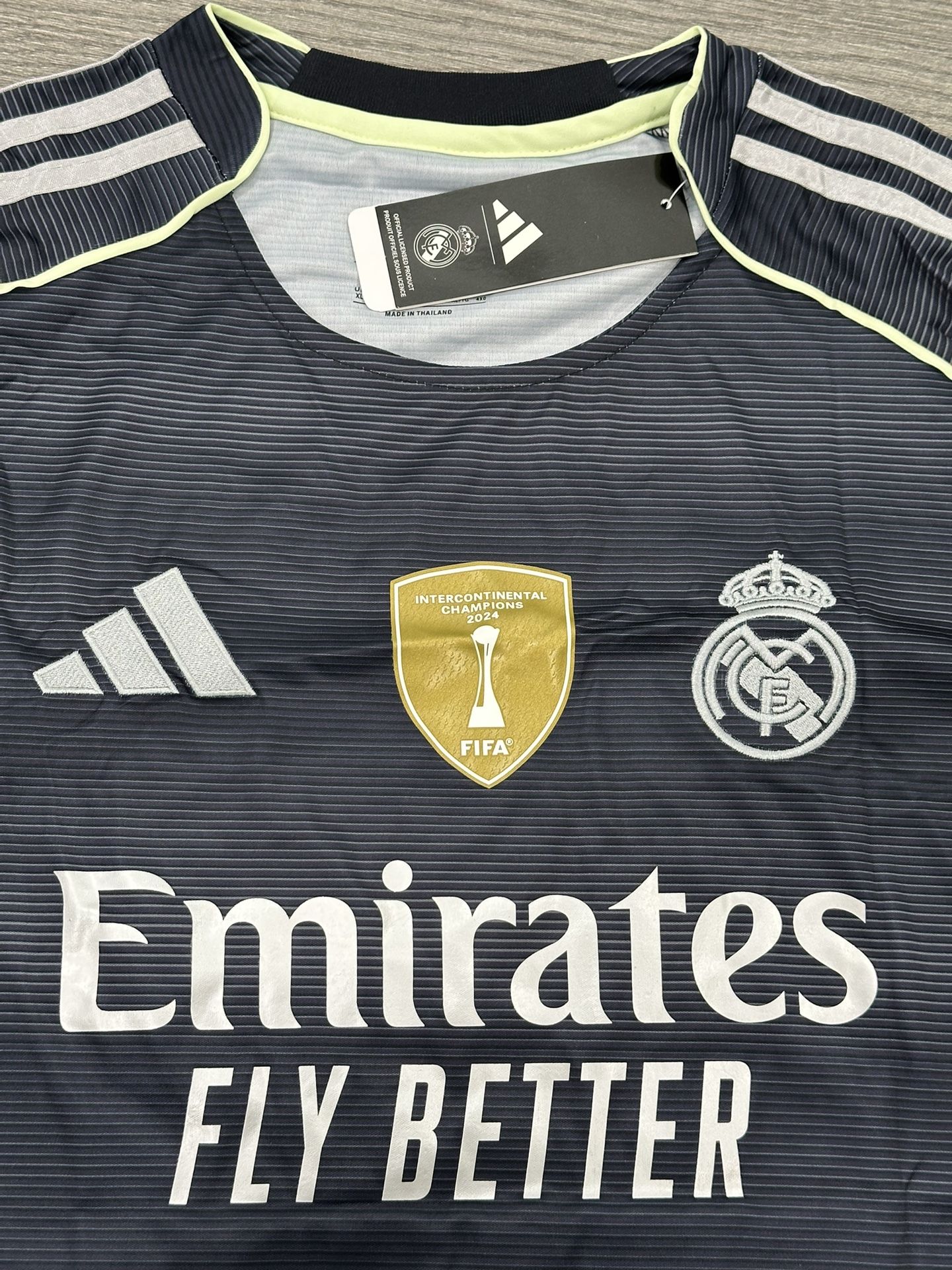 REAL MADRID AWAY JERSEY 2025-26. CUP USA 25. MODRIC . SIZE XL. ALL PATCHES