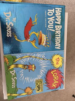 Used “The Lorax and Happy Birthday to you” by Dr. Seuss