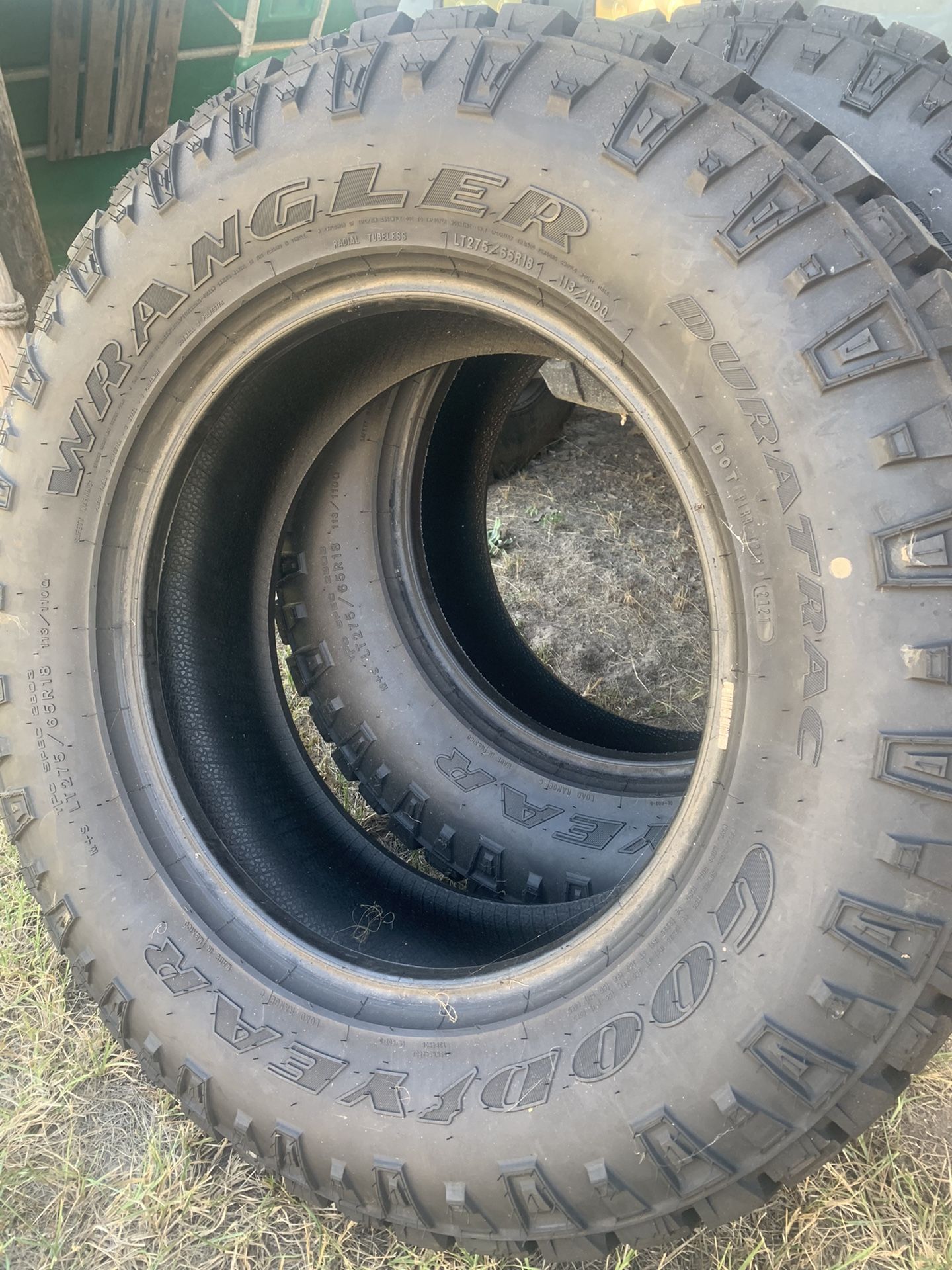 Good Year Wrangler Tires X2 