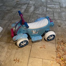 Frozen Motorized Four Wheeer