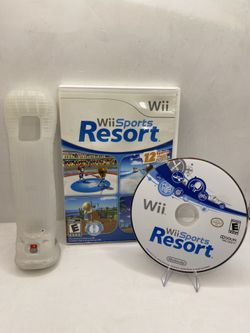 Wii Sports Resort Nintendo Wii Bundle With Motion Plus Adapter in sleeve