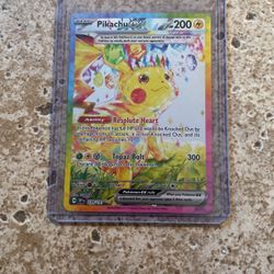 Pikachu EX 238/191 Pokemon Card