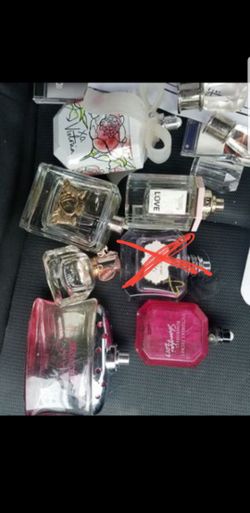 Perfumes mostly Victoria's secret sold as is