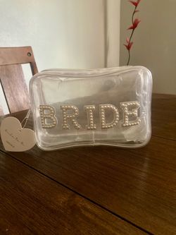 Forever 21 Bride Clear Cosmetic Bag