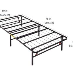 Twin Bed Frame By Amazon Basics 14" High