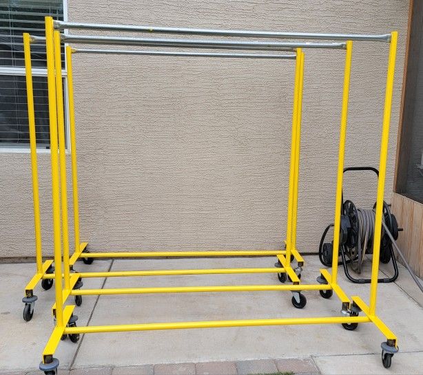 Heavy-duty Clothing Racks $100 Each
