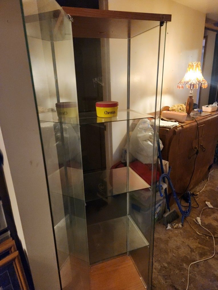 56" Tall Display Cabinet