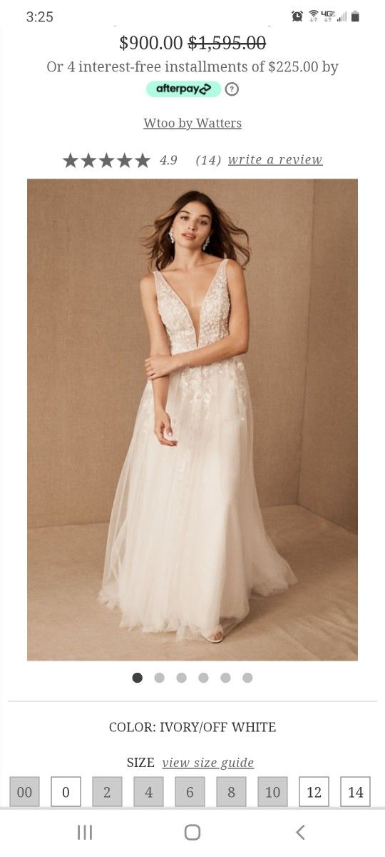 Wtoo By Watters Wedding Dress