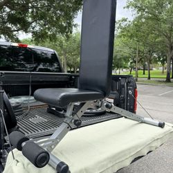 RitFit Adjustable And Foldable FID Weight Bench