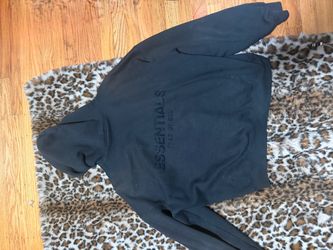 Fear of God Essentials Black Hoodie