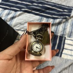 Alice In Wonderland Inspired Watch Necklace