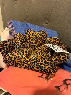 Cheetah jewelry couch