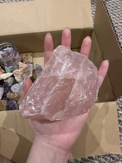 Rose Quartz Chunk Heavy