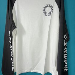Grey Chrome Heart Long Sleeve