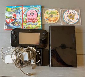 Wii U Console Bundle W/ Games