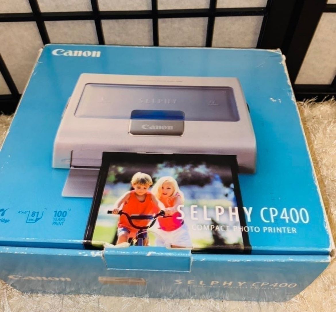 Canon selphy Cp400 with extras