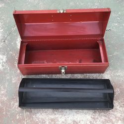 Craftsman Metal Tool Box Red 