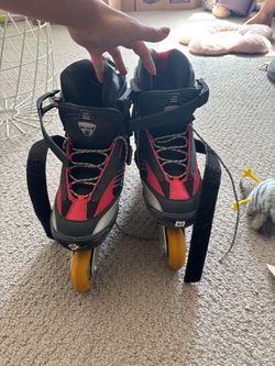 Inline Rollerblades US men size 7.5-8, women’s 9.5-10