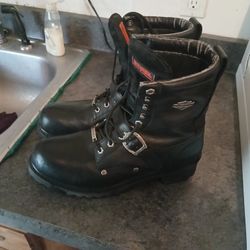 Harvey Davidson Steel Toe Boots