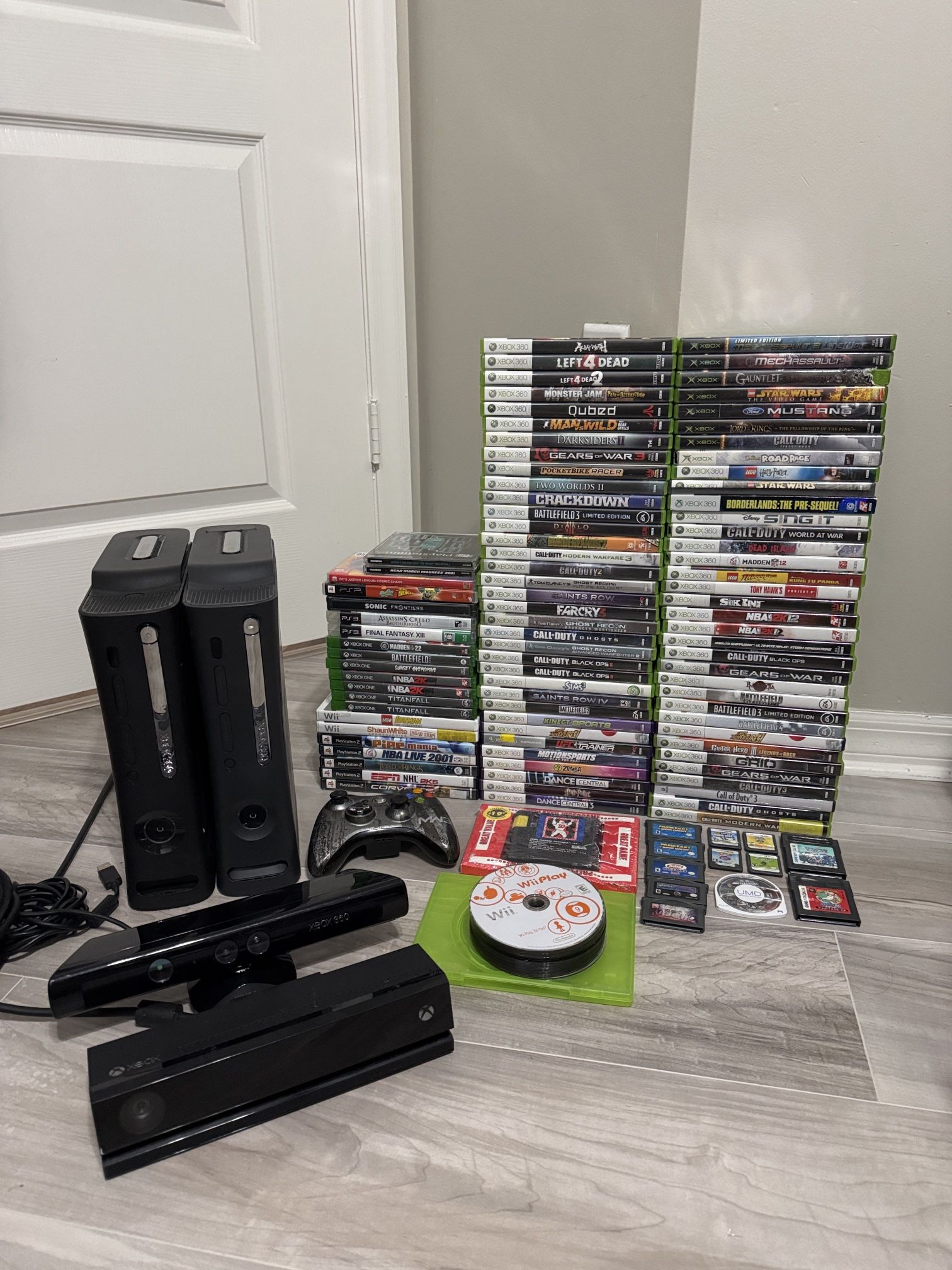Xbox + Playstation + PSP + Wii + Nintendo - Video Game Lot