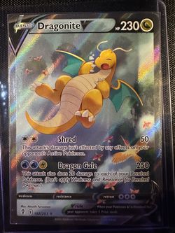 Pokemon Evolving Skies MINT Dragonite V