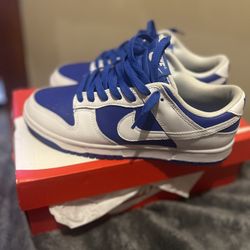 Blue Dunks With Box