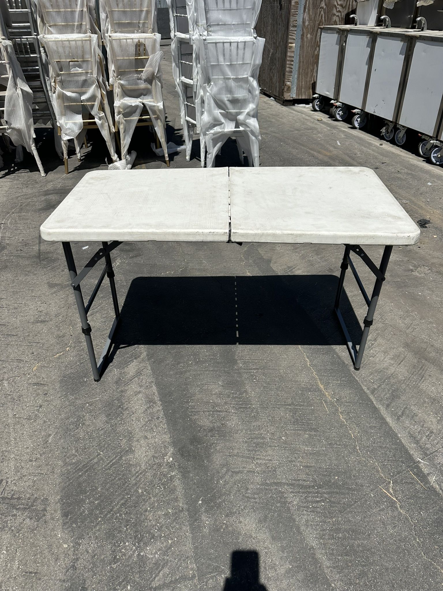 Table - 4’ Folding In Half Plastic