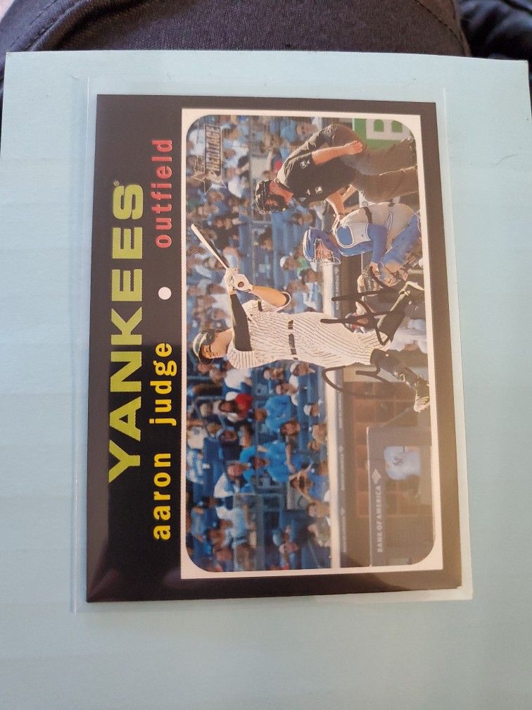 Aaron Judge Insert Variation Nice Card