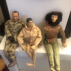 GI Joe / Planet Of The Apes Dolls 