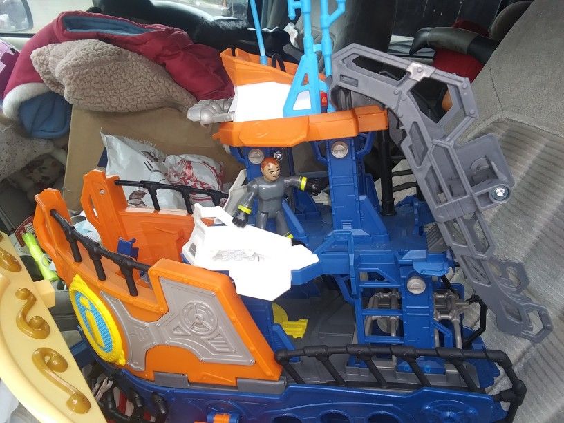 Imaginex Coast Guard Boat Set