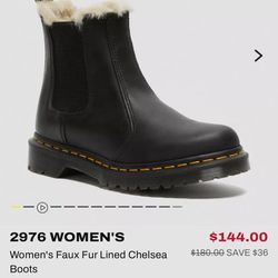 Dr Martens Fur Boots