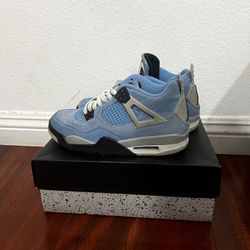 Jordan 4 University Blues Size 7