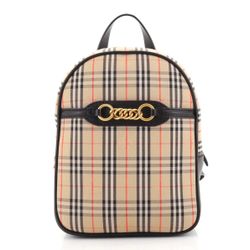 Burberry - Link Backpack 1983 Knight Check Canvas Medium