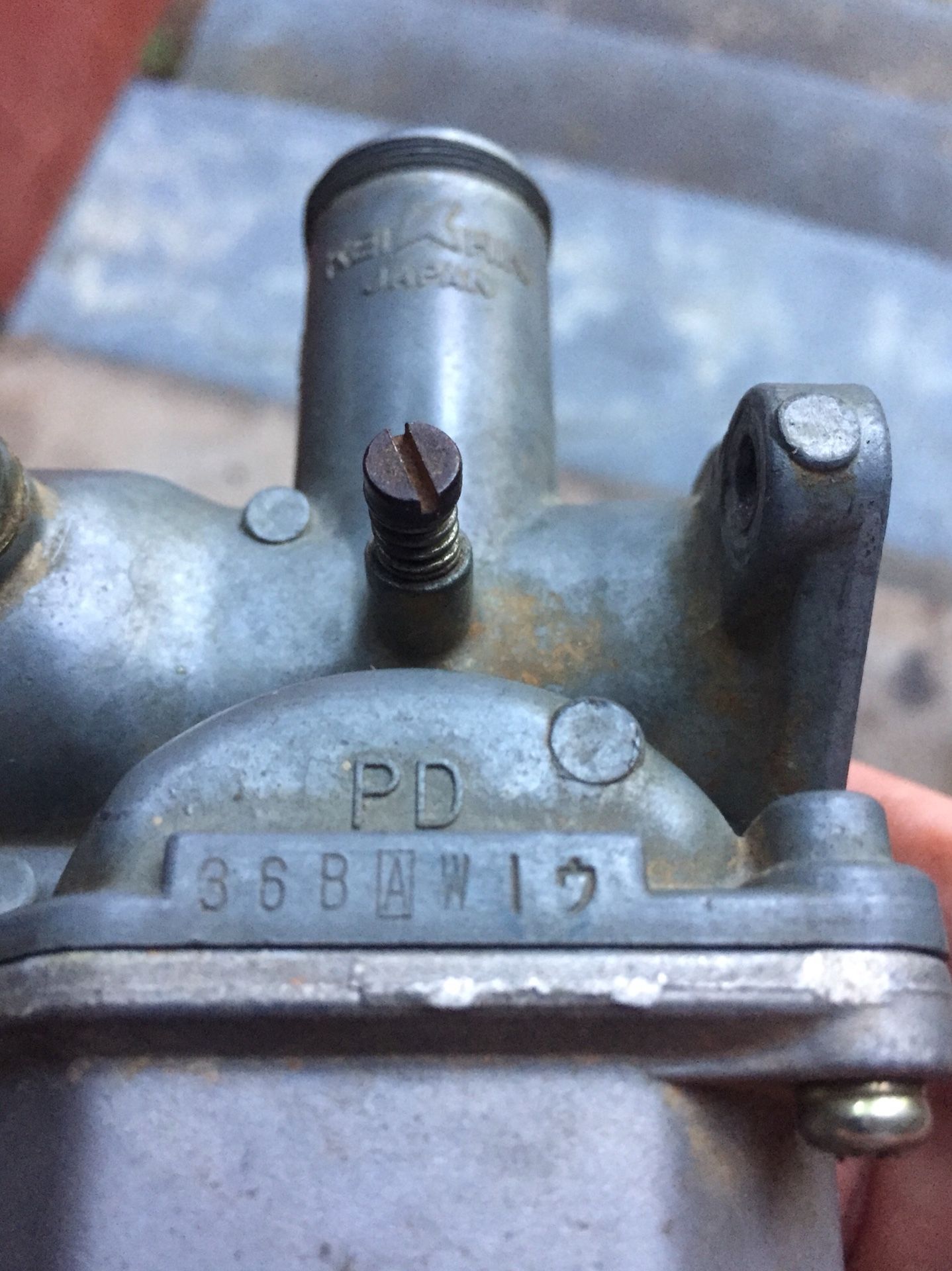 Honda XR100R Keihin Factory carb