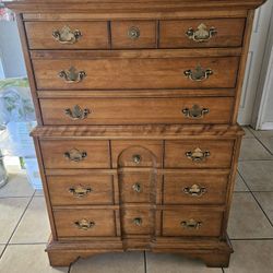 Cushman Colonial Creations Highboy Dresser 