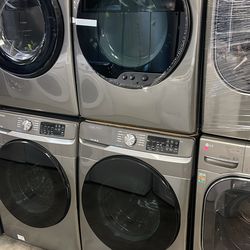 Washer and dryer set
