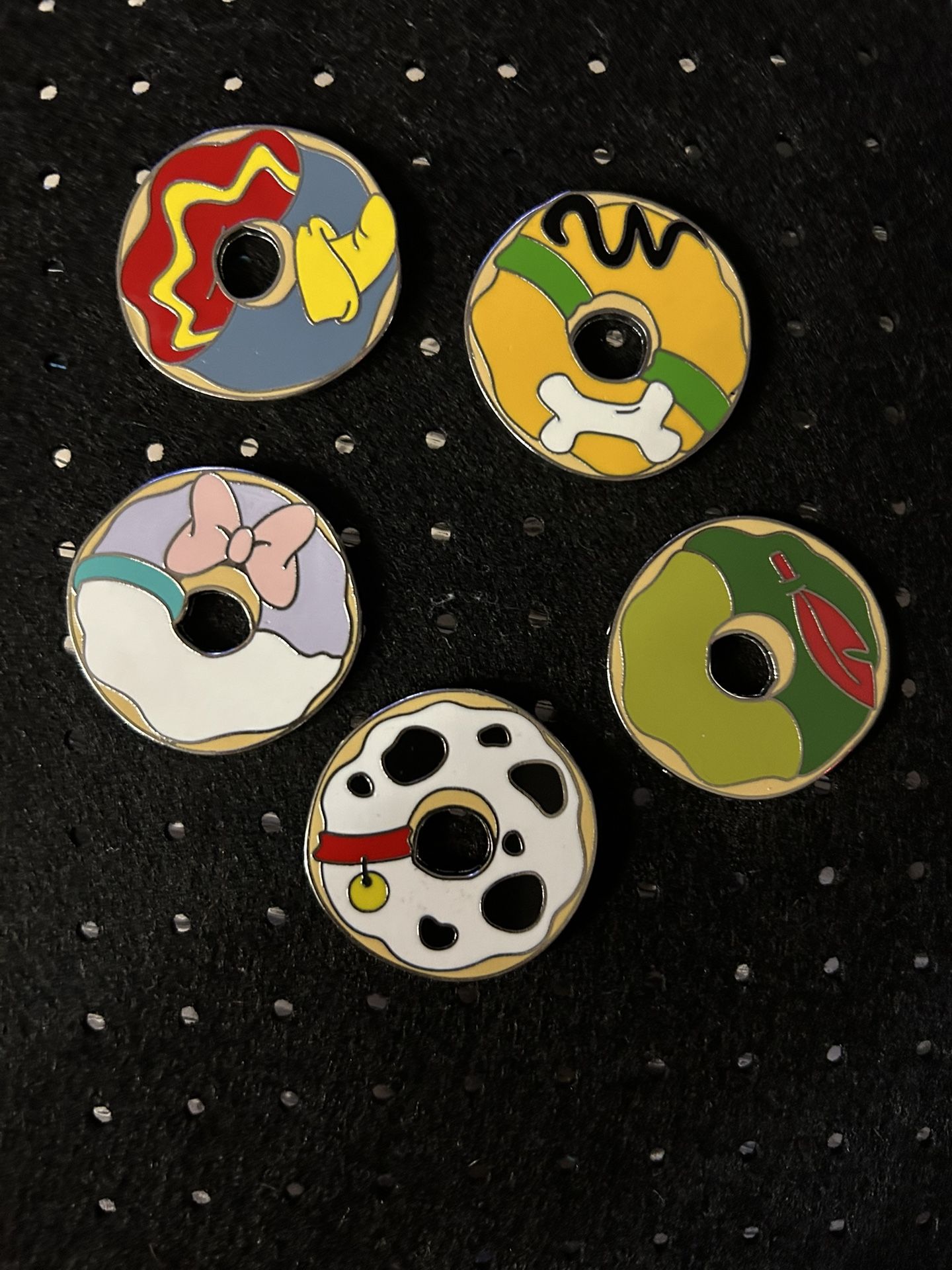 Disney Donut Characters Set Of 5 