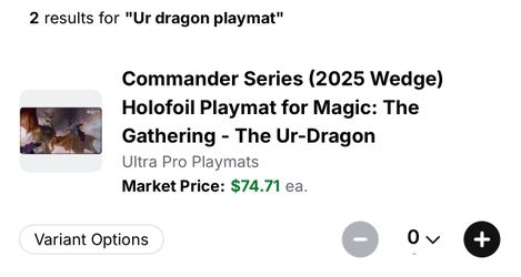 Ur Dragon playmat