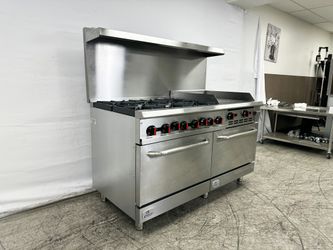 60 ins 6b24g NSF oven range CD-R6-24G